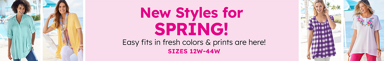New Arrivals are here! -  Great-fitting styles in fresh colors just landed!